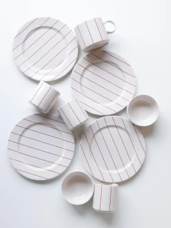 Plato postre de porcelana Fine Bone China Pyjama