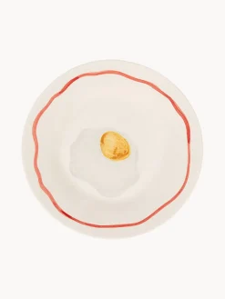 Plato postre pintado a mano Oeuf