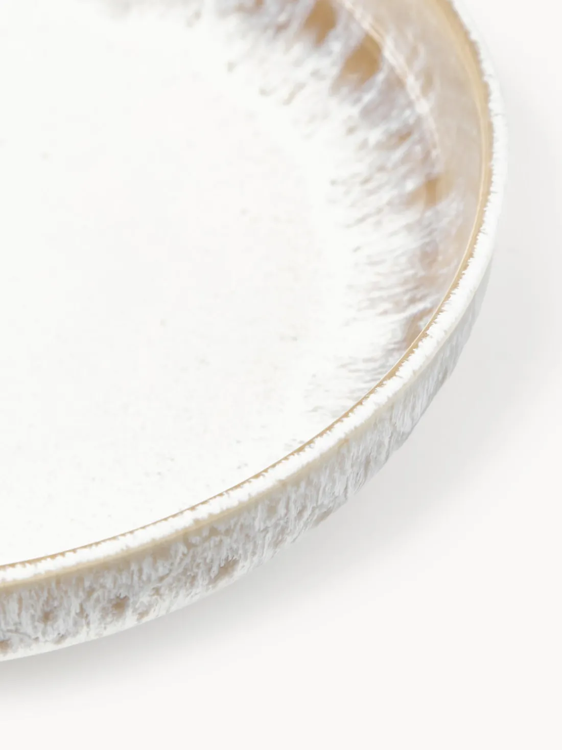 Platos de pasta artesanales con esmalte reactivo Danza, 4 uds.