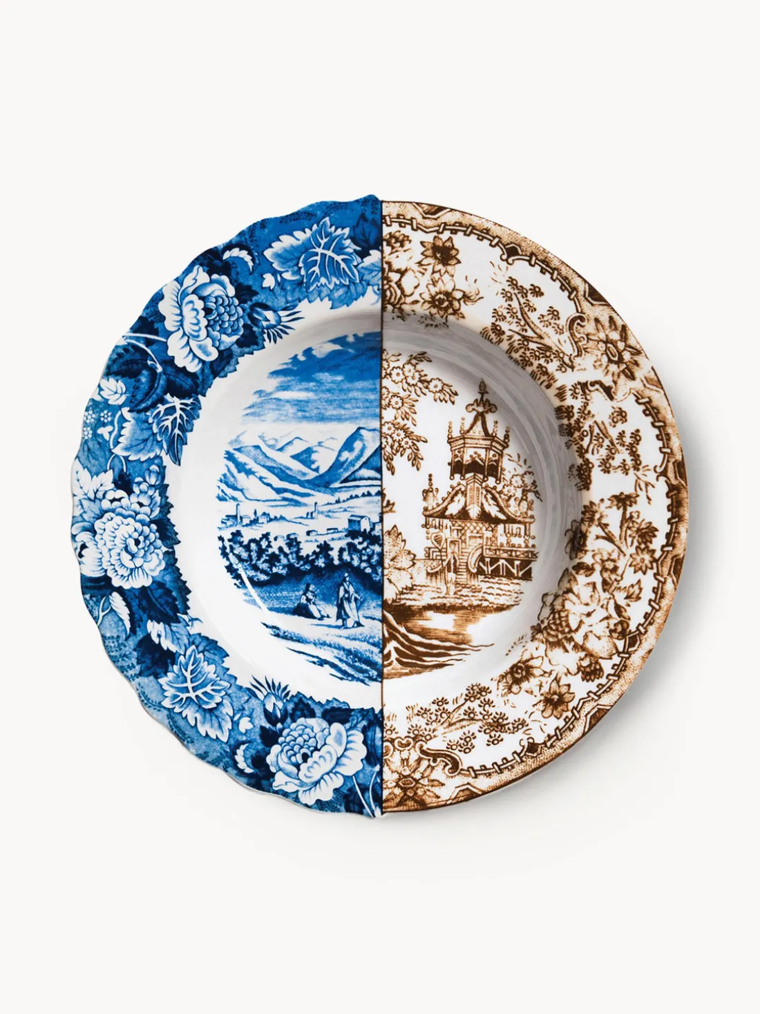 Platos hondos artesanales Hybrid, 2 uds.