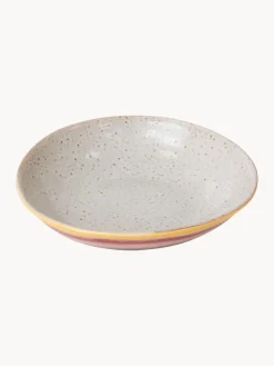 Platos hondos artesanales 70's, 2 uds.