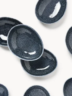 Platos hondos artesanales en forma orgánica Macey, 4 uds.