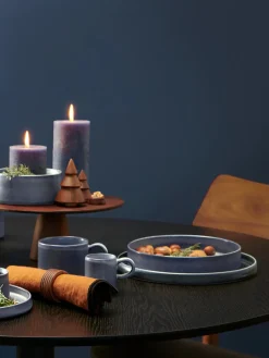 Platos hondos con esmalte reactivo Gobi, 6 uds.