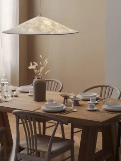 Platos hondos de porcelana Nessa, 4 uds.