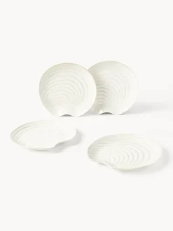 Platos hondos de porcelana Andrina (4 uds.)