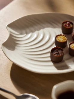 Platos hondos de porcelana Andrina (4 uds.)