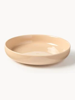 Platos hondos de porcelana Nessa, 4 uds.