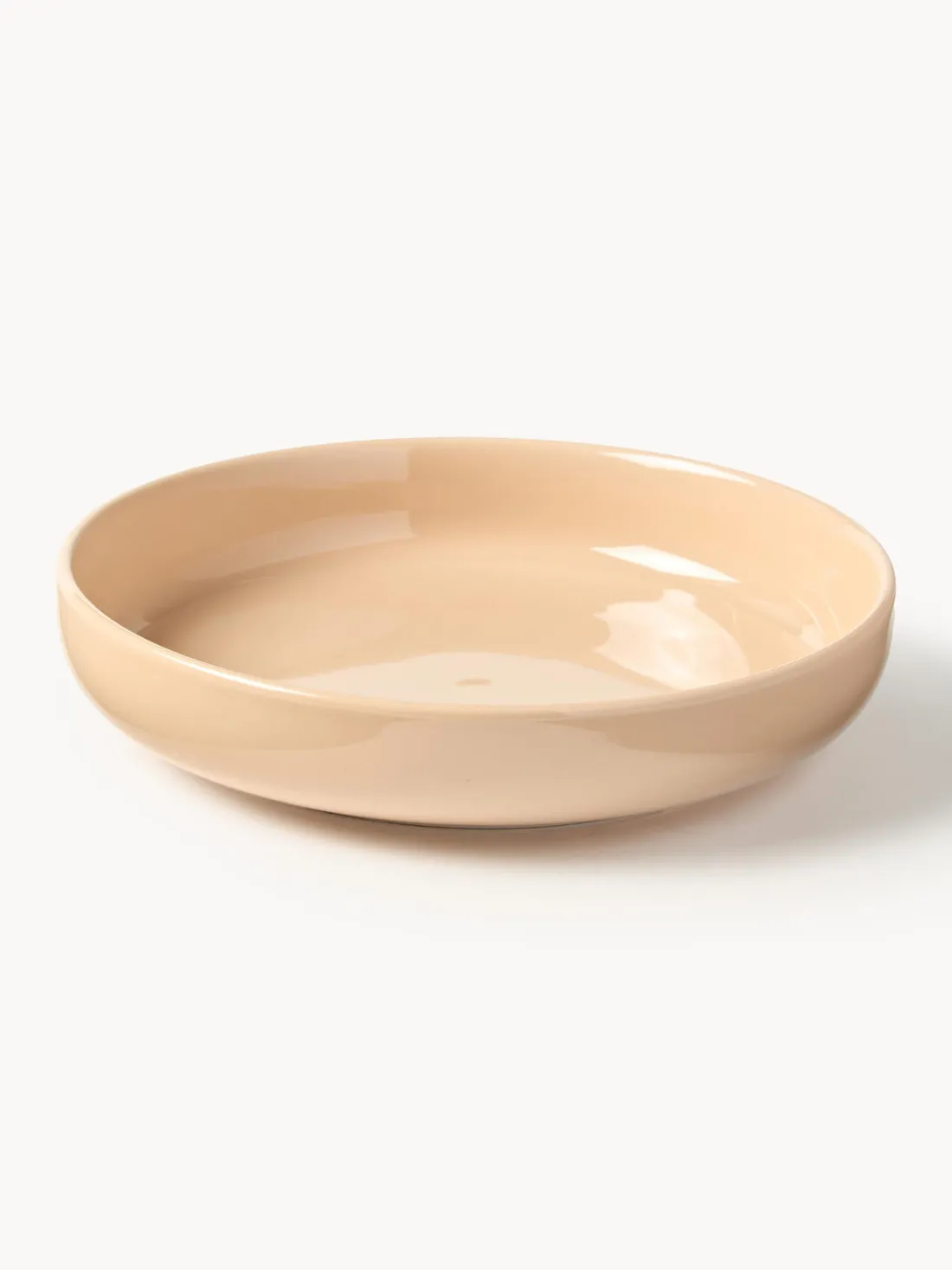 Platos hondos de porcelana Nessa, 4 uds.