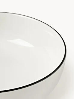 Platos hondos pequeños de porcelana Facile (2 uds.)