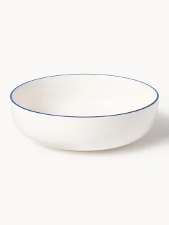 Platos hondos pequeños de porcelana Facile, 2 uds.