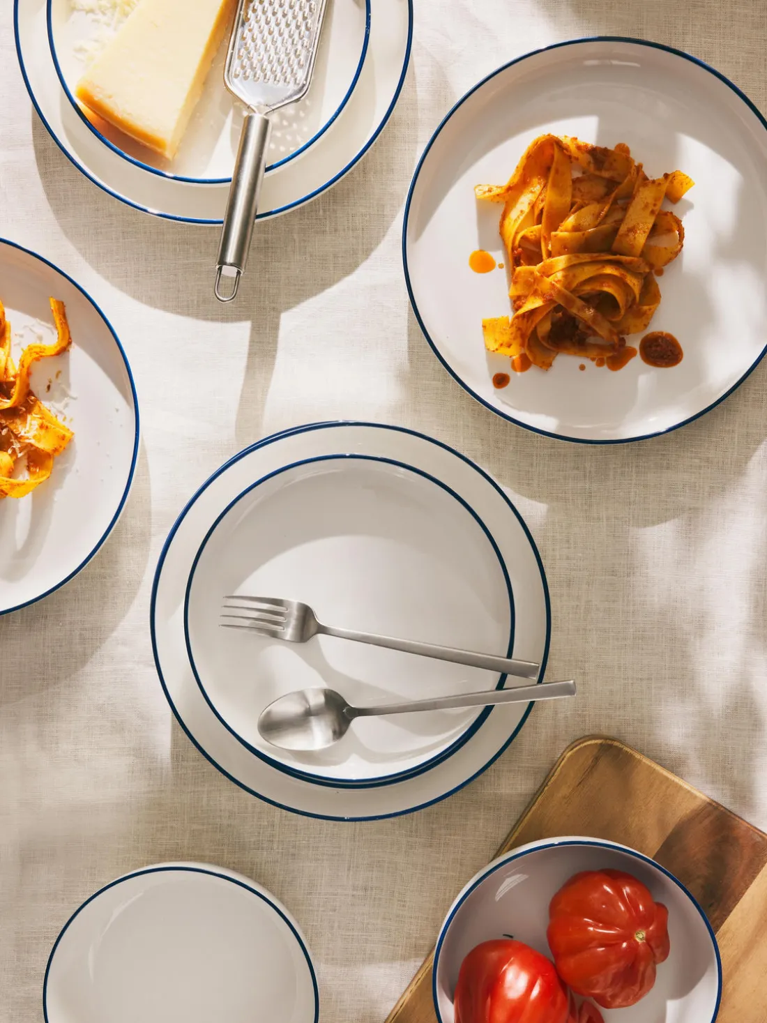 Platos hondos pequeños de porcelana Facile, 2 uds.