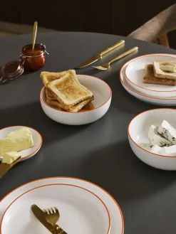 Platos hondos pequeños de porcelana Facile, 2 uds.