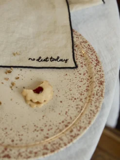 Platos llanos artesanales Bernardo, 4 uds.