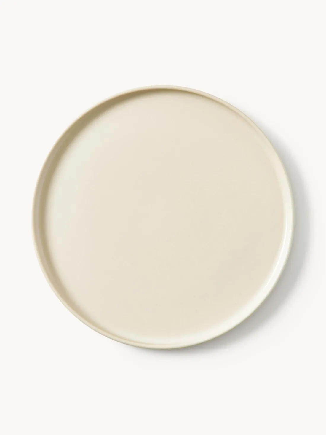 Platos llanos artesanales Lowri, 4 uds.