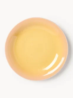 Platos llanos artesanales Marguerite, 4 uds.