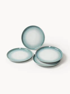 Platos llanos con esmalte reactivo Havana, 4 uds.