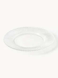 Platos llanos con relieves Effie, 4 uds.