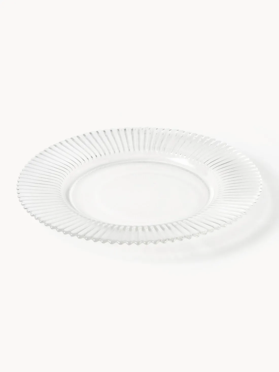 Platos llanos con relieves Effie, 4 uds.