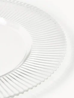 Platos llanos con relieves Effie, 4 uds.