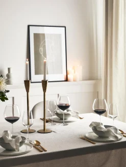 Platos llanos de porcelana Oco, 6 uds.