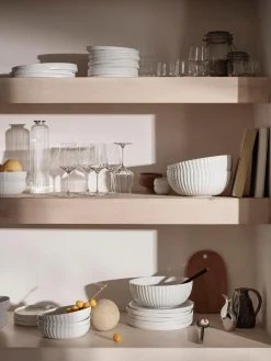 Platos llanos de porcelana Bernadotte, 4 uds.