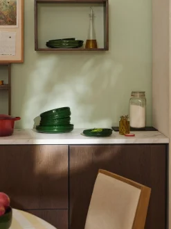 Platos llanos de porcelana Nessa, 4 uds.