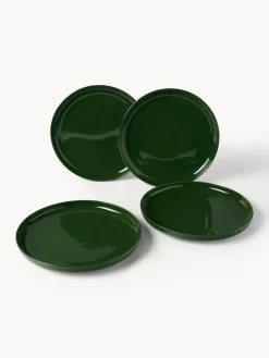 Platos llanos de porcelana Nessa, 4 uds.