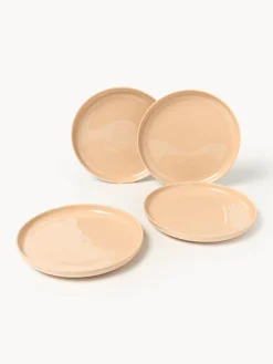 Platos llanos de porcelana Nessa, 4 uds.