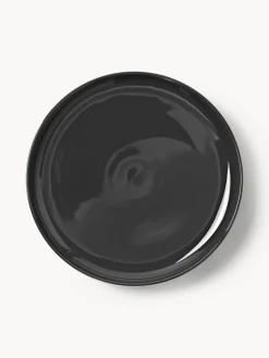 Platos llanos de porcelana Nessa, 4 uds.