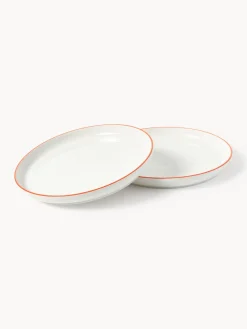 Platos llanos de porcelana Facile, 2 uds.