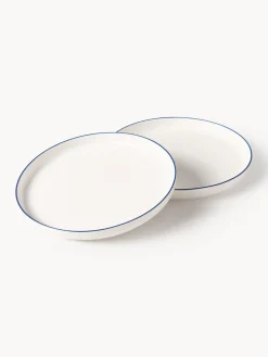 Platos llanos de porcelana Facile, 2 uds.