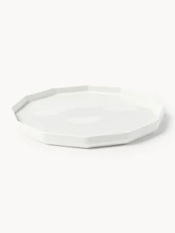 Platos llanos de porcelana Angoli, 4 uds.