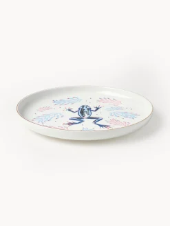 Platos llanos Flamboyant, 4 uds.