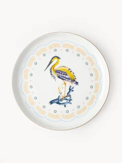 Platos llanos Flamboyant, 4 uds.