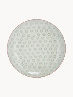 Platos llanos pintados a mano Patrizia, 3 uds.