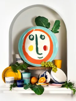 Platos postre con esmalte reactivo Feast 2 uds.