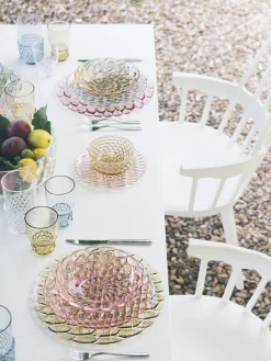 Platos postre con relieve Jellies, 4 uds.