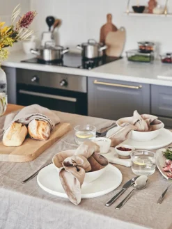 Platos postre de porcelana Oco, 6 uds.