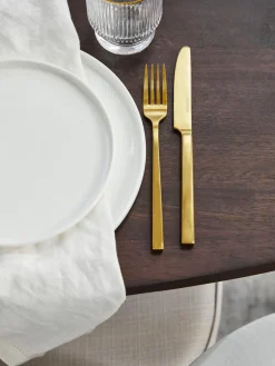 Platos postre de porcelana Oco, 6 uds.