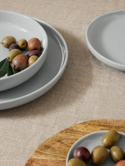 Platos postre de porcelana Nessa, 4 uds.