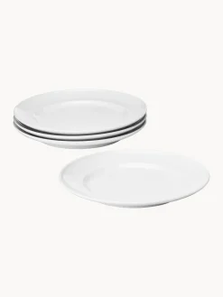 Platos postre de porcelana Koppel, 4 uds.