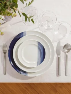 Platos postre de porcelana Koppel, 4 uds.