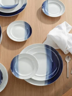 Platos postre de porcelana Koppel, 4 uds.