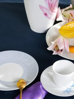 Platos postre de porcelana artesanales Cosmopolitan, 2 uds.