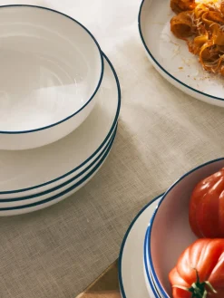 Platos postre de porcelana Facile, 2 uds.