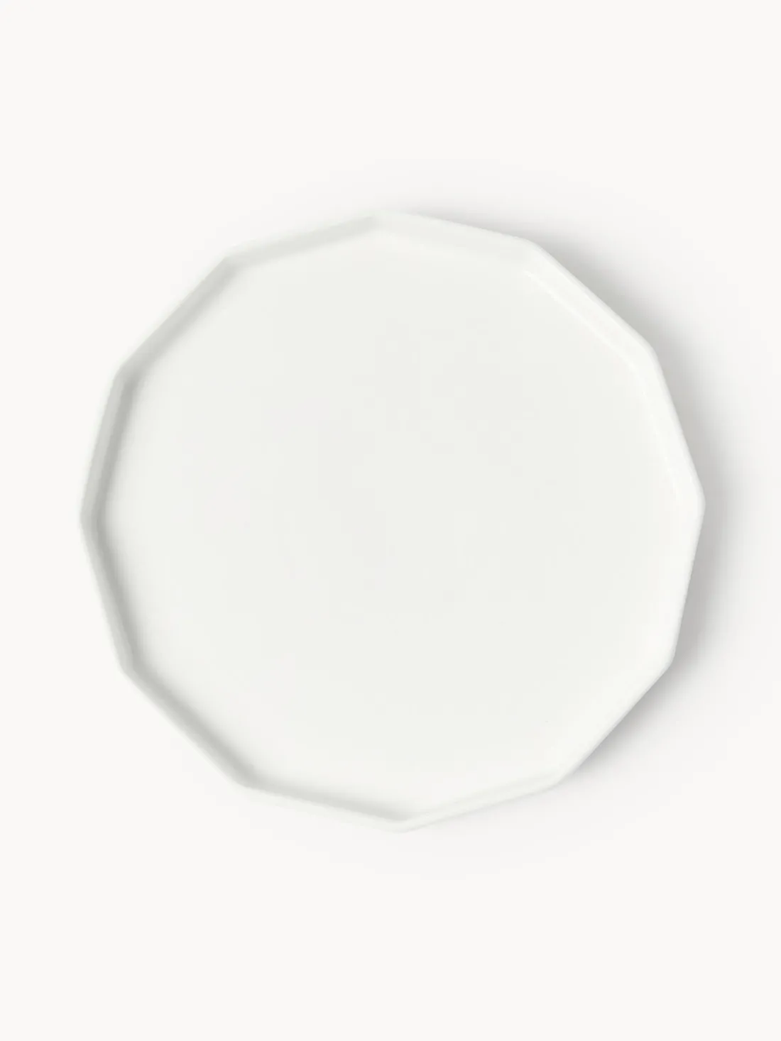 Platos postre de porcelana Angoli, 4 uds.