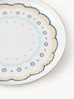 Platos postre Flamboyant, 4 uds.