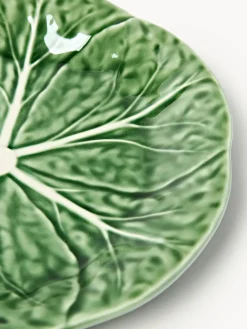 Platos postre pintados a mano Cabbage, 2 uds.