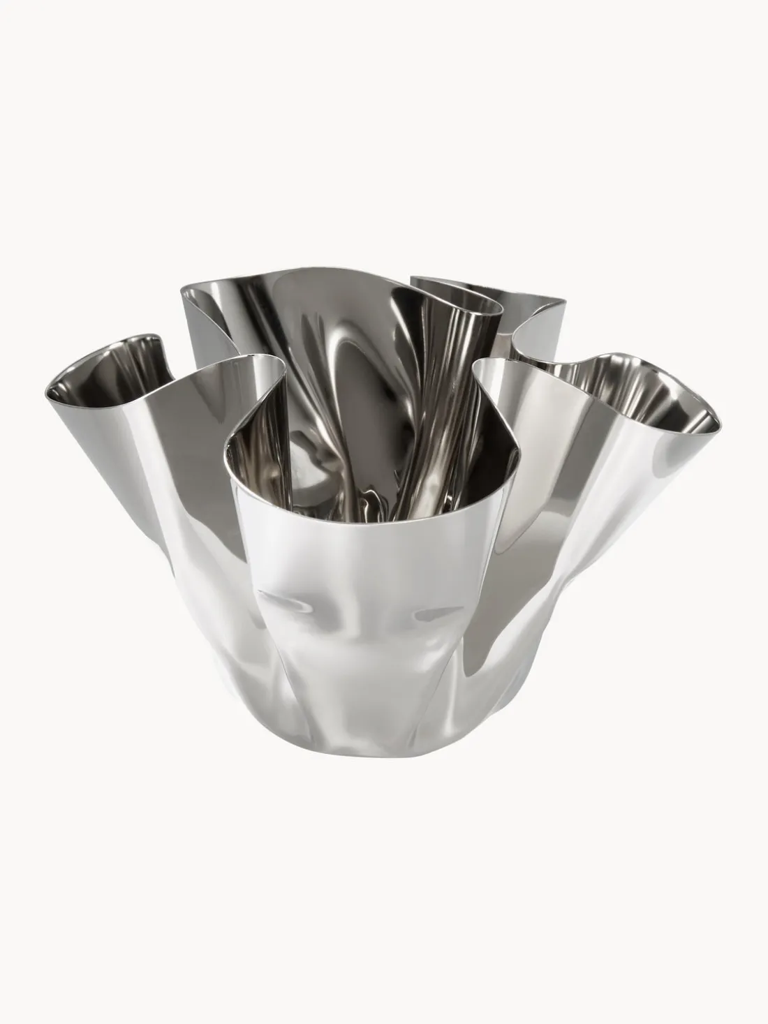 Portavelas de vidrio artesanal Drip