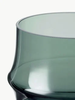 Portavelas de vidrio soplado Arc